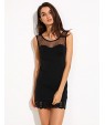 Women's Plus Size Nice Round Collar Cotton and Spandex Dress