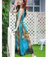 Women's Round Neck Embroidery Dress , Chiffon Midi Sleeveless