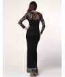 Women's Sexy Beach Casual Party Plus Size V Neck Bodycon Lace Maxi Dress